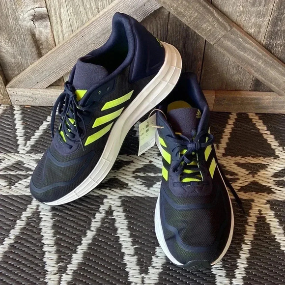 Adidas|  Duramo 10 - Ink/ Solar Yellow almost Lime - Picture 8 of 12